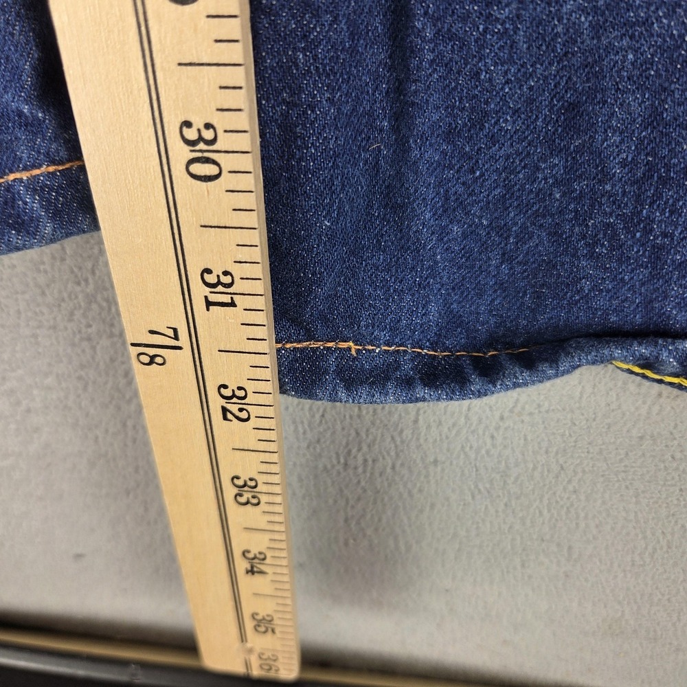 Levis 701 Jeans Womens Blue Selvedge LVC High Rise Marilyn Monroe Fits 28x32 - Picture 4 of 16